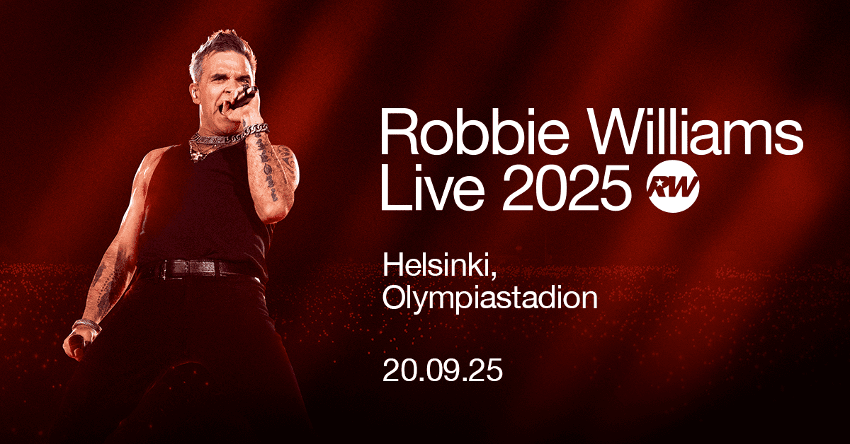 Robbie Williams Live 2025 – Helsinki, Olympiastadion 20.9.2025